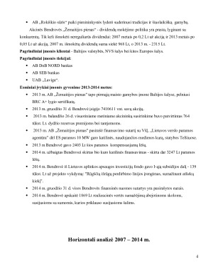 AB „Žemaitijos pienas“ finansinės veiklos analizė. Paveikslėlis 4