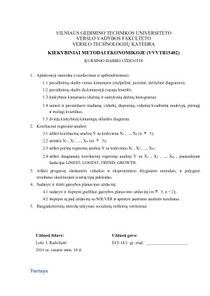 KIEKYBINIAI METODAI EKONOMIKOJE. Paveikslėlis 3