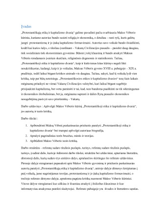 Makso Vėberio „Protestantiškoji etika ir kapitalizmo dvasia“. Paveikslėlis 3