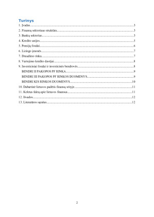 Finansų sektoriaus rodikliai Lietuvoje. Paveikslėlis 2