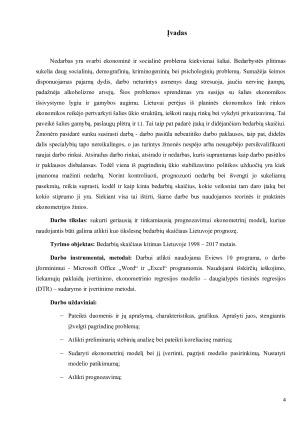 Bedarbių skaičiaus kitimas Lietuvoje (2). Paveikslėlis 4