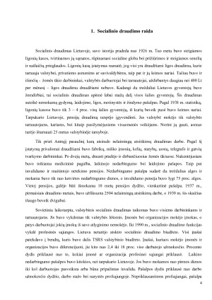 Socialinio draudimo mokesčiai ir išmokos Lietuvoje. Paveikslėlis 4