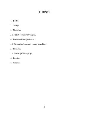 Norvegijos pagrindinių ekonominių rodiklių analizė. Paveikslėlis 2