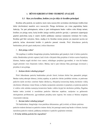 BŪSTO KREDITAVIMAS. Paveikslėlis 4