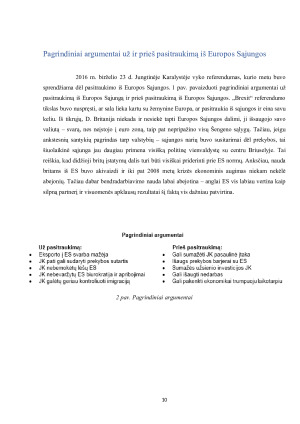 Brexit - priežastys ir pasekmės JK, ES ir pasauliniam ūkiui. Paveikslėlis 10