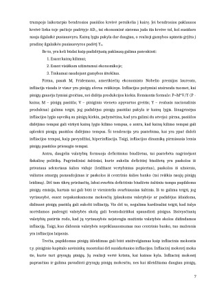 INFLIACIJOS PRIEŽASTYS. Paveikslėlis 7