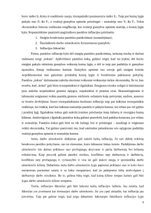 INFLIACIJOS PRIEŽASTYS. Paveikslėlis 9