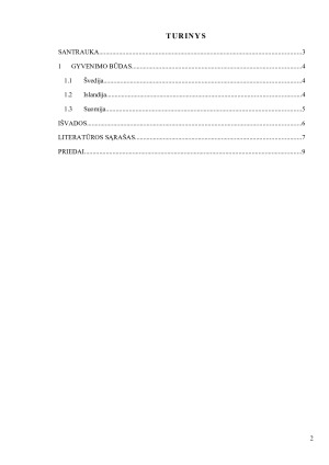 Gyvenimo būdas. Paveikslėlis 2