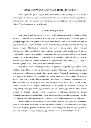 Diskriminacija darbo rinkoje. Paveikslėlis 4