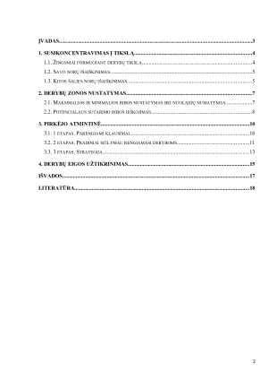 PASIRENGIMAS DERYBOMS – PIRKĖJO VAIDMUO. Paveikslėlis 2