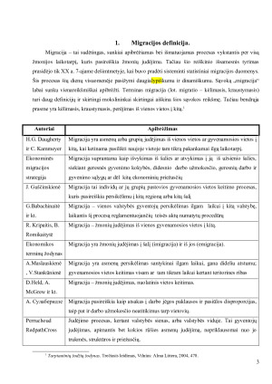 TARPTAUTINĖS MIGRACIJOS PRIEŽASTYS. Paveikslėlis 4