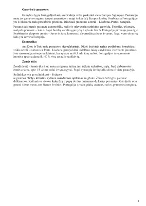 Portugalijos ekonominė ir socialinė analizė. Paveikslėlis 6