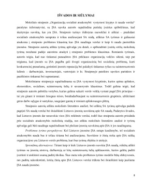 STRAIPSNIO ANALIZĖ - ORGANIZACIJŲ SOCIALINĖ ATSAKOMYBĖ VYSTYMOSI KRYPTYS IR NAUDA VERSLUI. Paveikslėlis 8