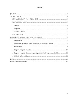 LIETUVOS IR DANIJOS MAKROEKONOMINIŲ RODIKLIŲ PALYGINIMAS. Paveikslėlis 2