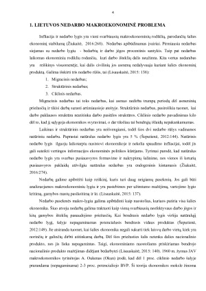 Lietuvos nedarbo problema, charakteristikos ir sprendimo būdai. Paveikslėlis 4