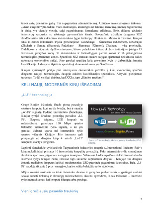 Kinija – sparčiai kylančios ekonomikos šalis. Paveikslėlis 7