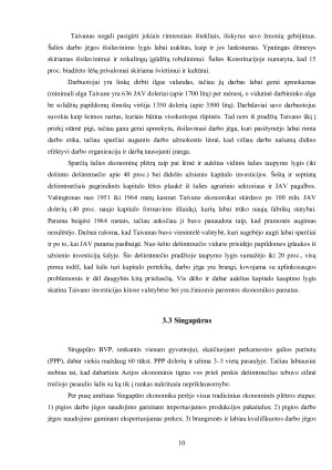 NAUJŲJŲ INDUSTRINIŲ VALSTYBIŲ FENOMENAS - SINGAPŪRO, PIETŲ KORĖJOS, TAIVANO ATVEJAI. Paveikslėlis 10
