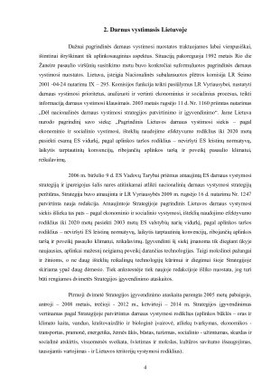LIETUVOS RESPUBLIKOS NACIONALINĖ DARNAUS VYSTYMOSI STRATEGIJA. Paveikslėlis 4