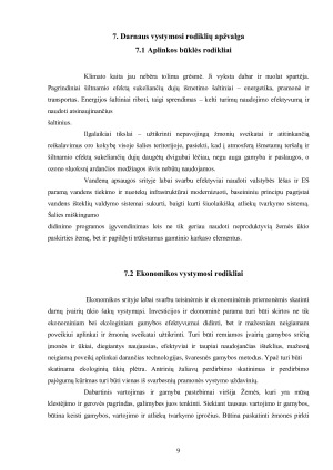 LIETUVOS RESPUBLIKOS NACIONALINĖ DARNAUS VYSTYMOSI STRATEGIJA. Paveikslėlis 9