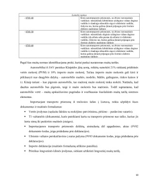 ES IMPORTO MUITŲ POLITIKA - JAV AUTOMOBILIŲ ATVEJIS. Paveikslėlis 10