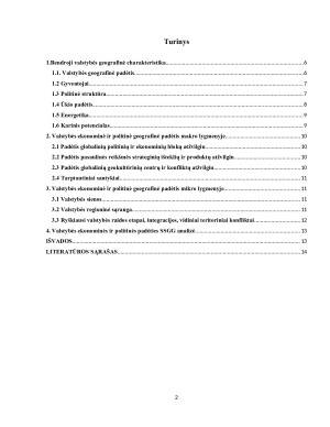 Jungtinių Arabų Emyratų ekonominė ir politinė geografinė padėtis. Paveikslėlis 2