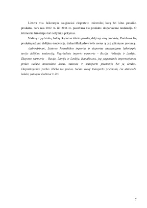 LIETUVOS RESPUBLIKOS IR ITALIJOS RESPUBLIKOS IMPORTO IR EKSPORTO ANALIZĖ. Paveikslėlis 7