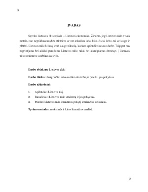 Lietuvos ūkio struktūra ir jos pokyčiai. Paveikslėlis 3