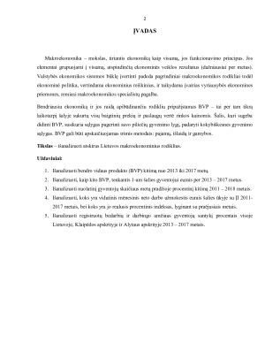 ATSKIRŲ LIETUVOS MAKROEKONOMINIŲ RODIKLIŲ ANALIZĖ. Paveikslėlis 2