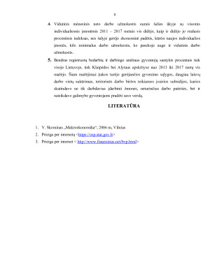 ATSKIRŲ LIETUVOS MAKROEKONOMINIŲ RODIKLIŲ ANALIZĖ. Paveikslėlis 9