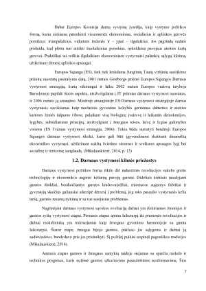 DARNAUS VYSTYMOSI RODIKLIAI IR TIKSLAI. Paveikslėlis 7