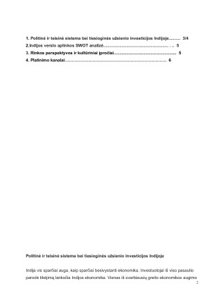 Šalies verslo aplinkos analizė. Paveikslėlis 2