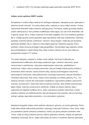 Šalies verslo aplinkos analizė. Paveikslėlis 5