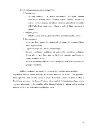 UAB „Tele2“ finansinė analizė. Paveikslėlis 10