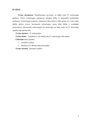 NAUJAUSIŲ IT TECHNOLOGIJŲ VAIDMUO PASAULIO ŪKIO PLĖTRAI. Paveikslėlis 4