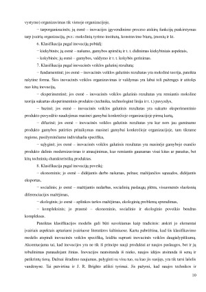 INOVACIJŲ SISTEMOS FUNKCIONAVIMO SĄLYGOS IR DEDAMOSIOS. Paveikslėlis 9