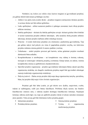 Sėkmingo projekto prielaidos. Paveikslėlis 6