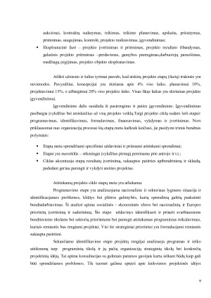 Sėkmingo projekto prielaidos. Paveikslėlis 9