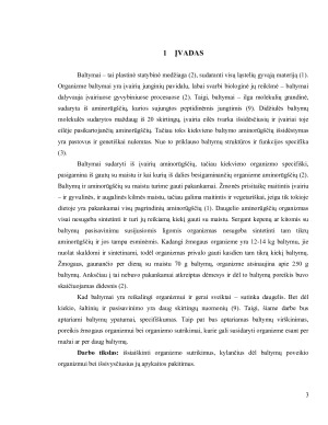 BALTYMŲ APYKAITA, SUTRIKIMAI, POVEIKIS SVEIKATAI. Paveikslėlis 3