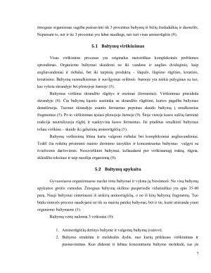 BALTYMŲ APYKAITA, SUTRIKIMAI, POVEIKIS SVEIKATAI. Paveikslėlis 7