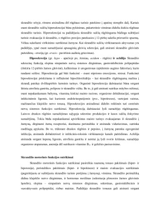 PATOLOGINĖ VIRŠKINIMO SISTEMOS FIZIOLOGIJA. Paveikslėlis 7