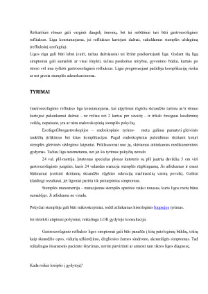 Gastroezofaginio refliukso liga (GERL). Paveikslėlis 5