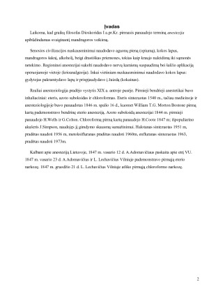 Vietinė anestezija ir periferinių nervų blokadų komplikacijos. Paveikslėlis 2