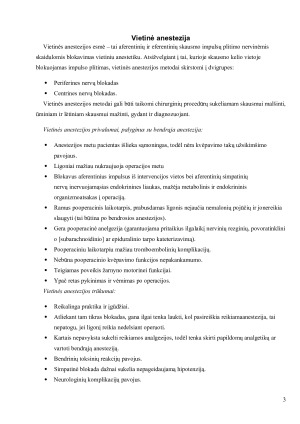 Vietinė anestezija ir periferinių nervų blokadų komplikacijos. Paveikslėlis 3