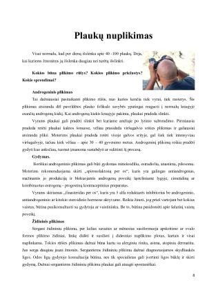 Galvos odos ir plaukų ligos. Paveikslėlis 8