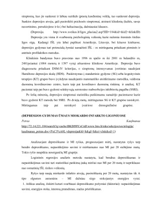 Išeminė širdies liga ir emocinės būsenos įtaka žmogaus sveikatai. Paveikslėlis 10