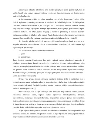 Išeminė širdies liga ir emocinės būsenos įtaka žmogaus sveikatai. Paveikslėlis 4