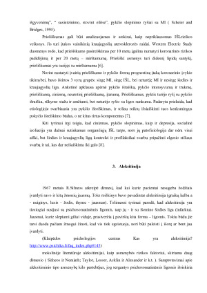 Išeminė širdies liga ir emocinės būsenos įtaka žmogaus sveikatai. Paveikslėlis 7