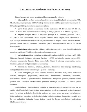 IMUNITETĄ SLOPINANČIŲ VAISTŲ POVEIKIS IR SĄSAJOS SU KRAUJO TYRIMAIS. Paveikslėlis 8
