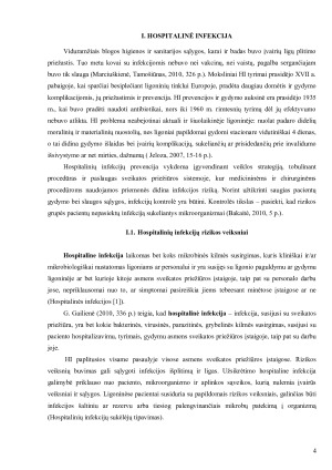 HOSPITALINĖ INFEKCIJA IR RANKŲ HIGIENA. Paveikslėlis 4
