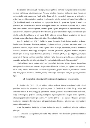HOSPITALINĖ INFEKCIJA IR RANKŲ HIGIENA. Paveikslėlis 6